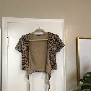 Brandy wrap shirt